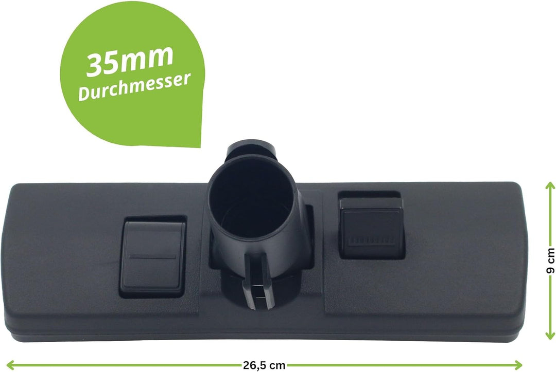 Staubsaugerladen.de Düse kompatibel mit Miele Staubsauger – Ersatzteil für Miele S2, S4, S5, S6, S8,