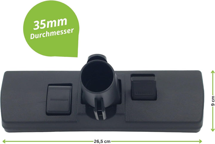 Staubsaugerladen.de Düse kompatibel mit Miele Staubsauger – Ersatzteil für Miele S2, S4, S5, S6, S8,