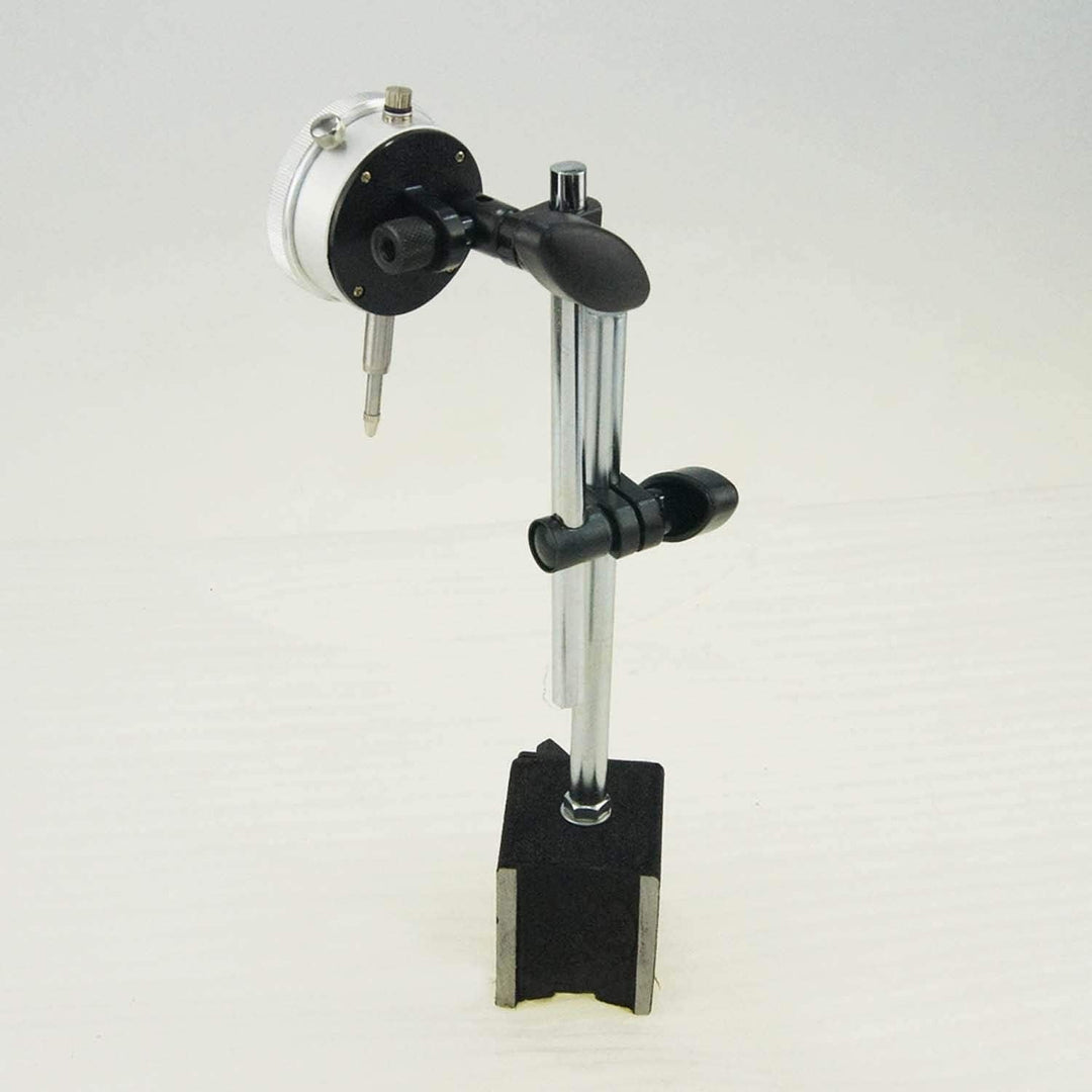 KATSU Dial Test Indicator DTI-Messgerät 0-10 mm mit Magnetfuss im StorageCase Aufbewahrungsbehälter,
