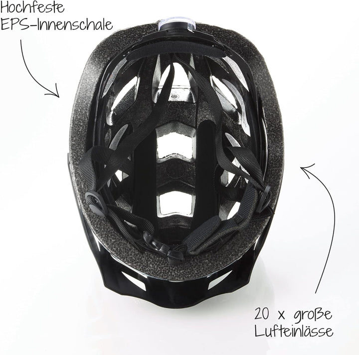 FISCHER Unisex – Erwachsene Urban Lano Fahrradhelm L/XL, 58-61 cm Schwarz-Gelb, L/XL, 58-61 cm Schwa
