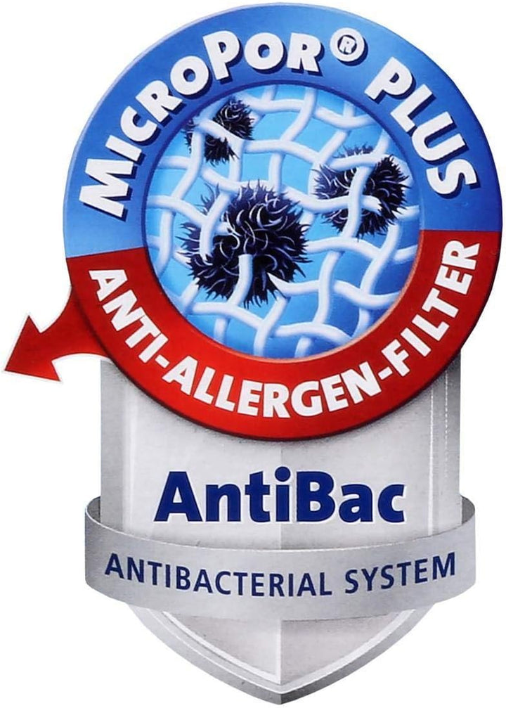 8 Original SWIRL S67 Staubsaugerbeutel passend für Siemens VS Z30000...39999 - Z 3.0