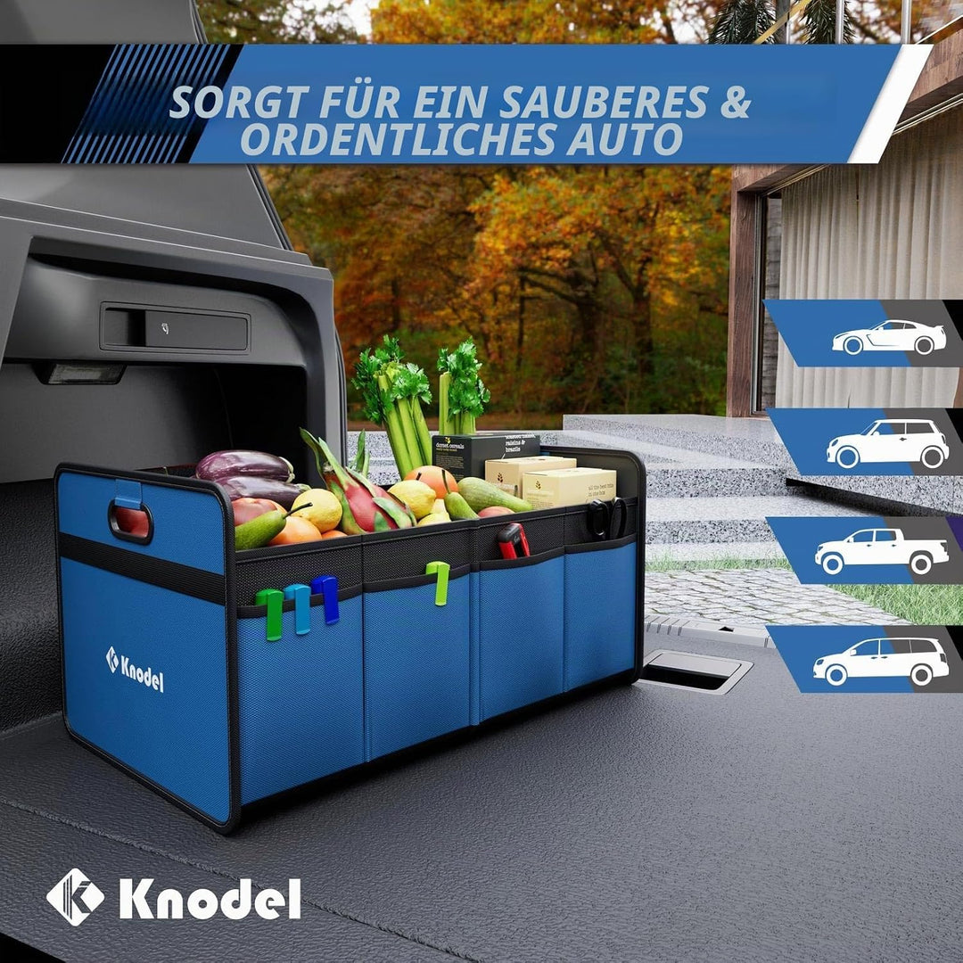 K KNODEL Kofferraum Organizer, klappbarer Kofferraum-Speicher, Automobilkonsolen und Organizer, Koff