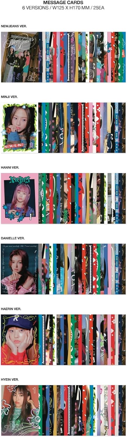 NewJeans - OMG [Message Card ver.] 1st Single Album+Store Gift (DANIELLE ver.), Danielle Ver.