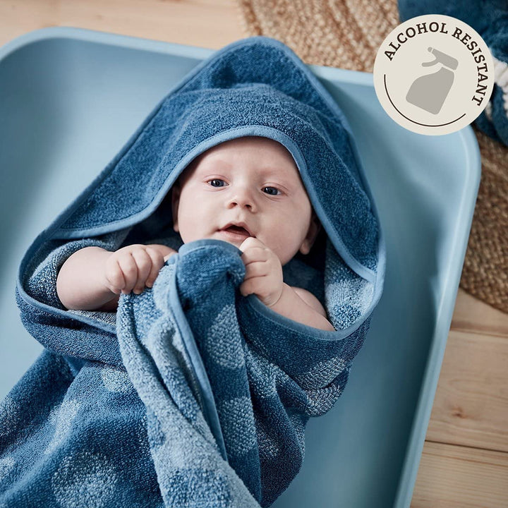 Leander Matty Wickelkissen in der Farbe cappuccino mit Hoodie Kaputzentuch cappuccino