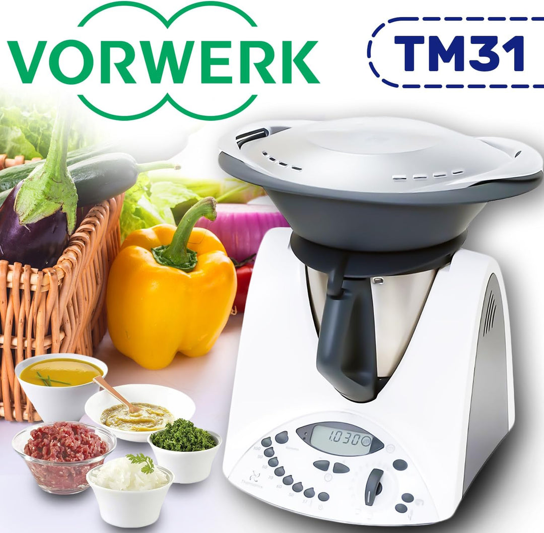 Mixtopffuss für Küchenmaschine für Vorwerk Thermomix TM31 Behälterunterteil für den Mixtopf - Kit En