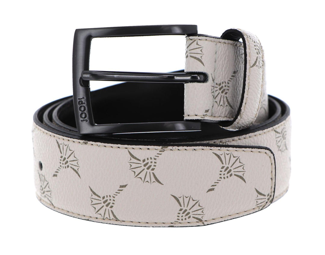 Joop! Printed Coll. Belt 3,5 CM W80 Cream-White