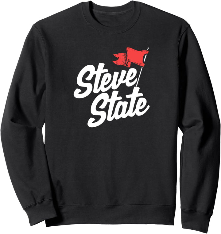 Steve State - Light Flag Mark Graphic Sweatshirt