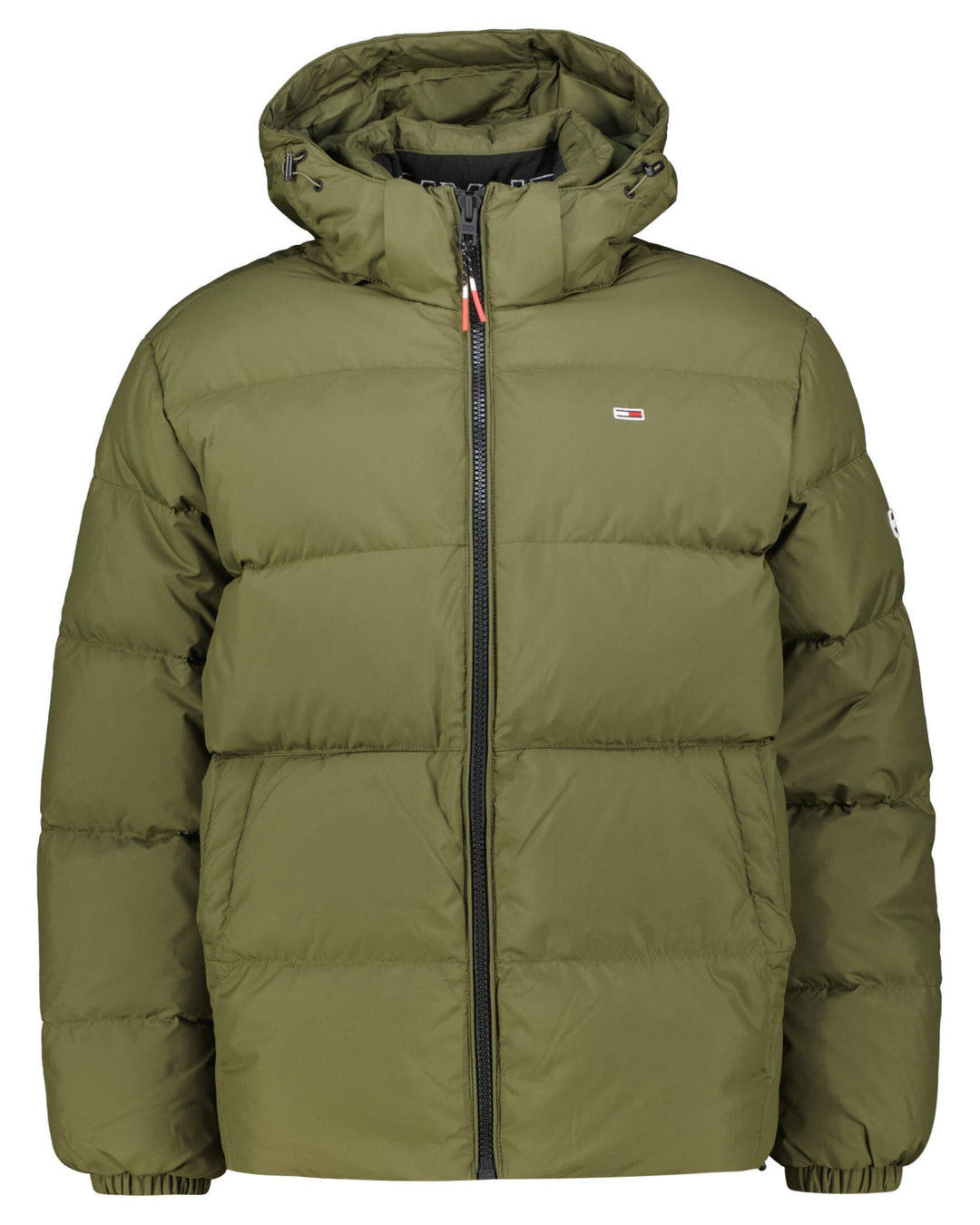 Tommy Jeans Herren Daunenjacke Essential Down Winter S Drab Olive Green, S Drab Olive Green