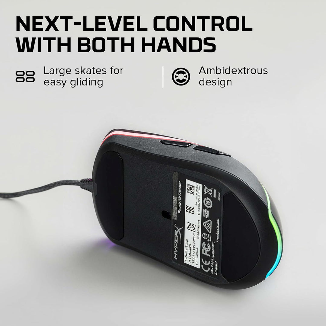 HyperX Pulsefire Surge – RGB Gaming Maus Pulsefire Surge - RGB Single, Pulsefire Surge - RGB Single