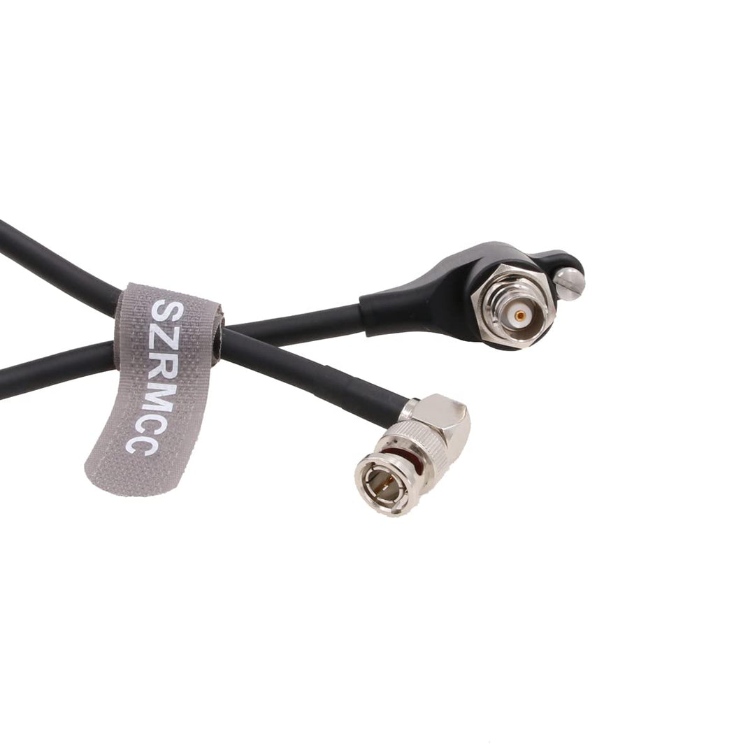 SZRMCC SDI Protector Galvanic Isolator Kabel 12G 6G HD SDI Rechtwinklig BNC Stecker auf Buchse Kabel