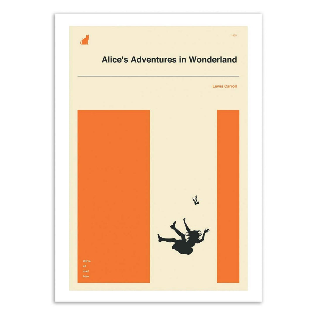 Wall Editions Art-Poster - Alice Adventures in Wonderland Part 2 - Jazzberry Blue
