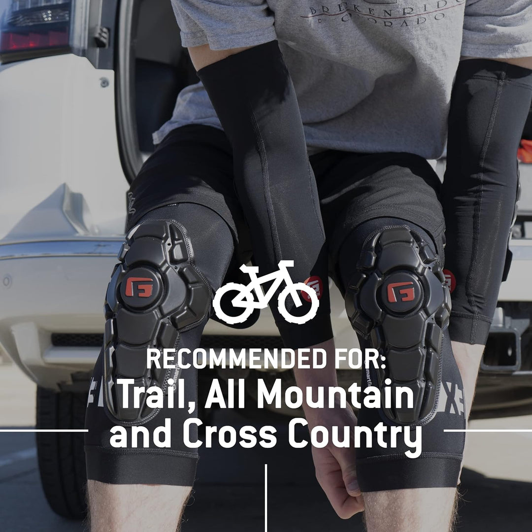 G-Form Pro-X3 Knieschützer - Dirt Bike & Mountain Bike Knieschützer - Fahrradzubehör - Triple Matte