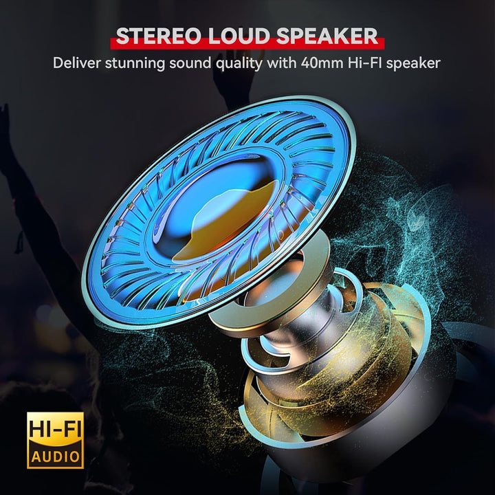 XGP Motorrad Headset Bluetooth V5.2 mit Musik Sharing, 2 Personen Motorradhelm kommunikationssystem