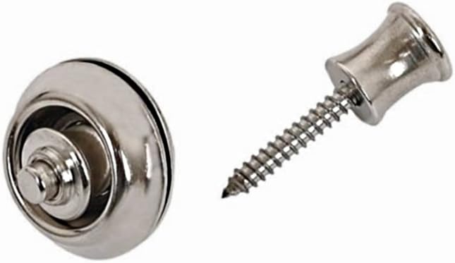 Straplok Jim Dunlop Traditionnel Straplok Traditionnel - Nickel Sachet de 2 Nickel Nickel Traditionn