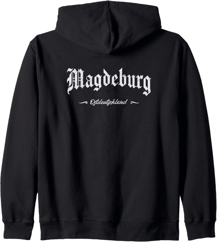 Magdeburg Sport Souvenir Fanartikel Design Kapuzenjacke