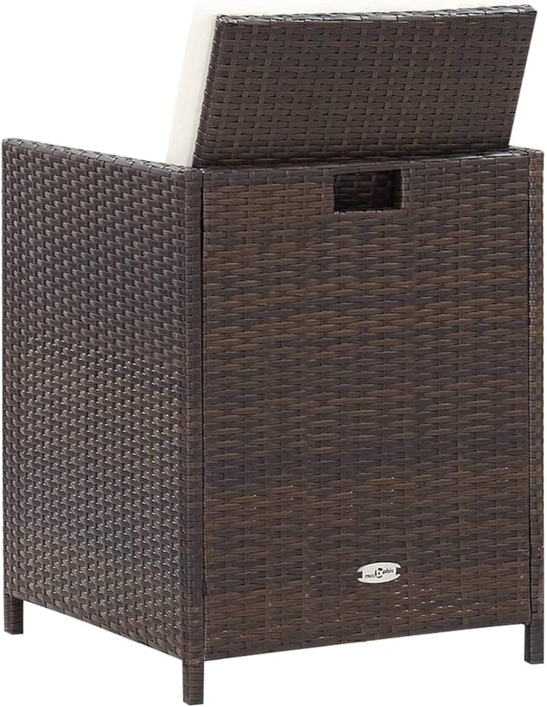 Tidyard Gartenstuhl Hocker Set 4-TLG.Sitzhocker Fusshocker Gartenhocker Gartensessel Essstuhl Stuhl