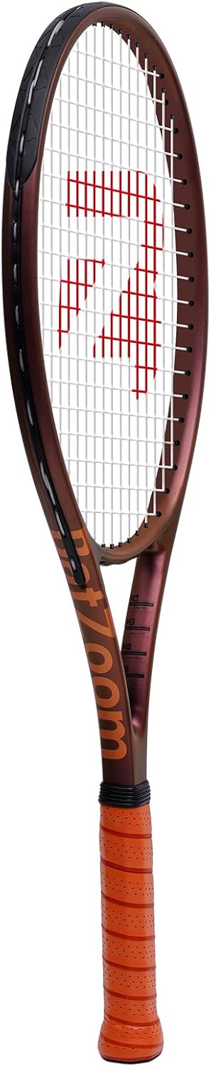 BatZoom Tennisschläger für Anfänger und Erwachsene, Leichter Graphitschläger mit komfortablem Griff,
