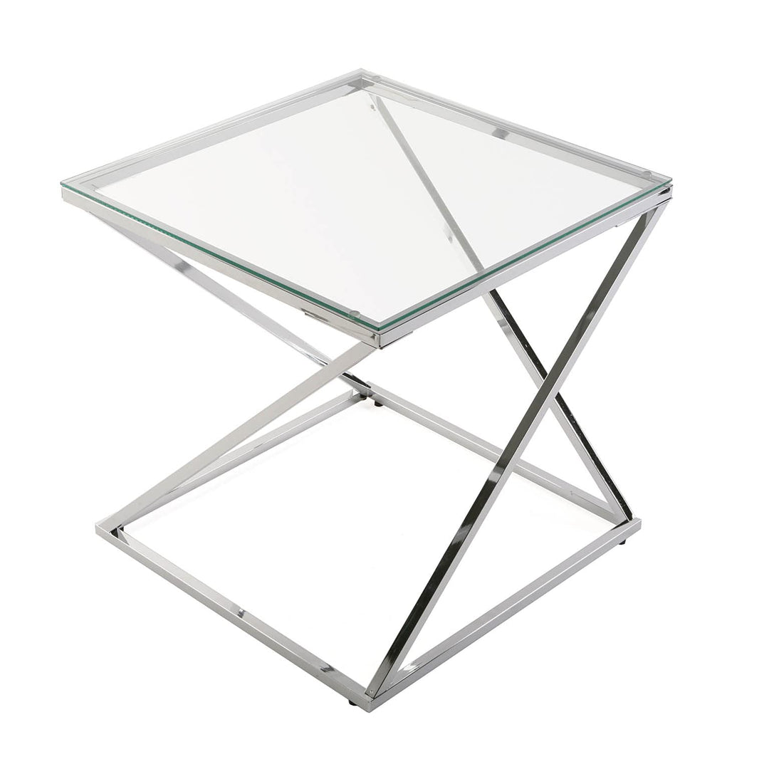 Versa Trento Beistelltisch für das Wohnzimmer, Schlafzimmer oder die Küche. Moderner, niedriger Tisc