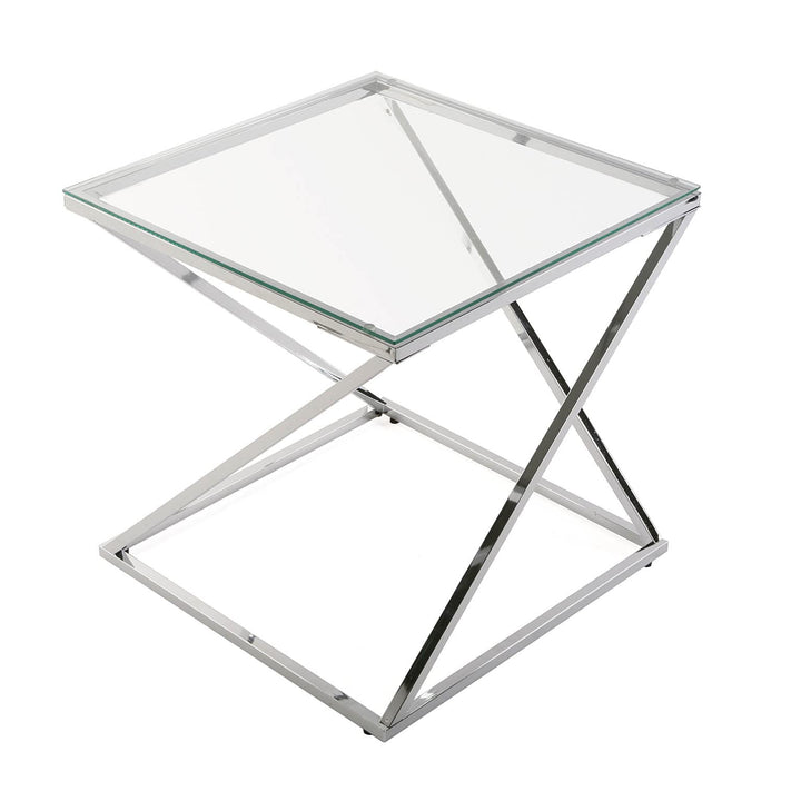 Versa Trento Beistelltisch für das Wohnzimmer, Schlafzimmer oder die Küche. Moderner, niedriger Tisc