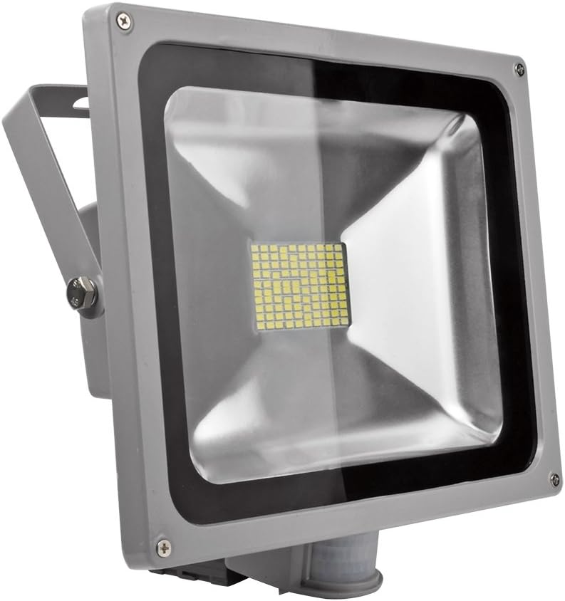80W LED SMD Strahler Fluter Aussen Flutlicht Strahler mit PIR Bewegungsmelder Fluter Wasserdicht IP6
