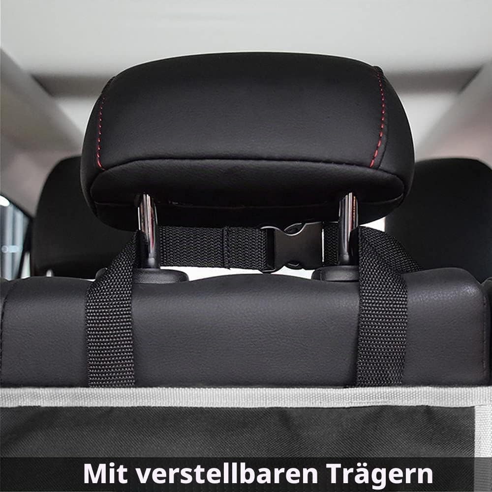 MEISHANG Auto Kofferraum Organizer, Aufbewahrungstasche, Kofferraumtasche, Autoorganisator, Autositz