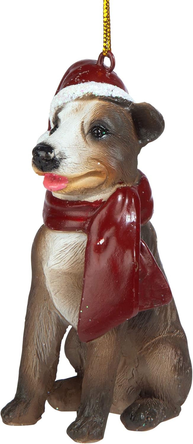 Christmas Ornaments - Weihnachten Pitbull Ferienhundeornamente Pitbull Terrier, Pitbull Terrier