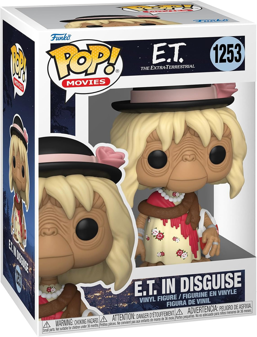 Funko Pop! Movies: E.T. 40th - E.T. in Disguise - E.T. The Extra Terrestrial - Vinyl-Sammelfigur - G
