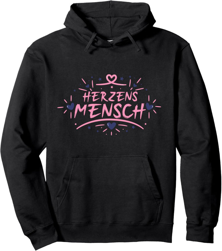 Herzensmensch Beziehung Freundschaft Pullover Hoodie