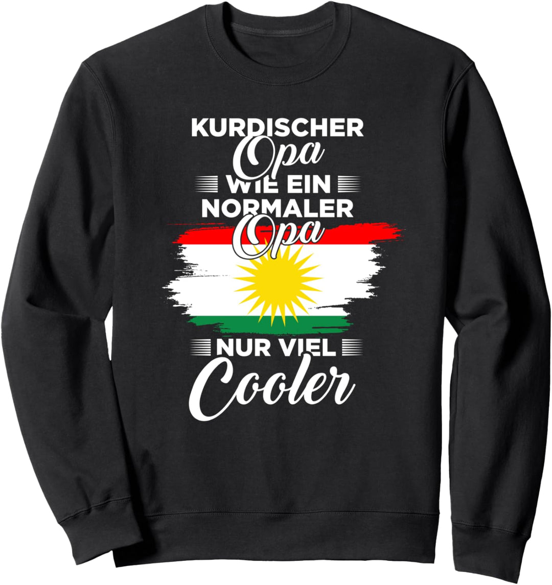 Kurdischer Opa Kurden Grossvater Kurdistan Sweatshirt