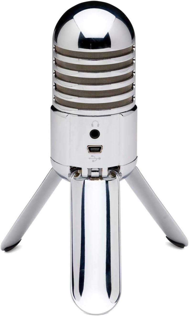 Samson Meteor Mic USB Studio/Podcast Mikrofon silber silber Single, silber Single