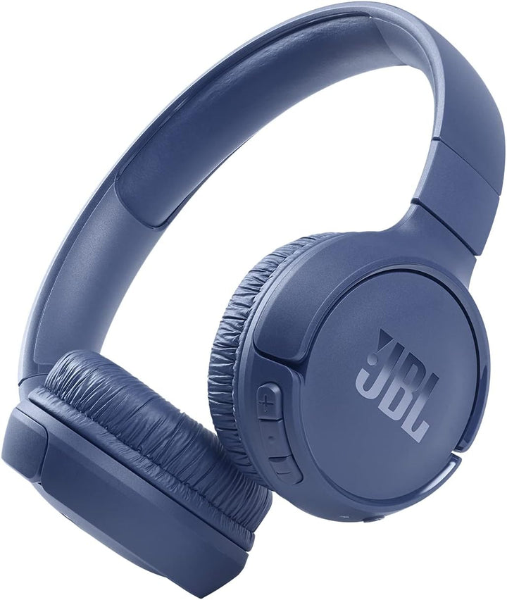 JBL Tune 510BT: Kabellose On-Ear-Kopfhörer mit Purebass Sound, Blau