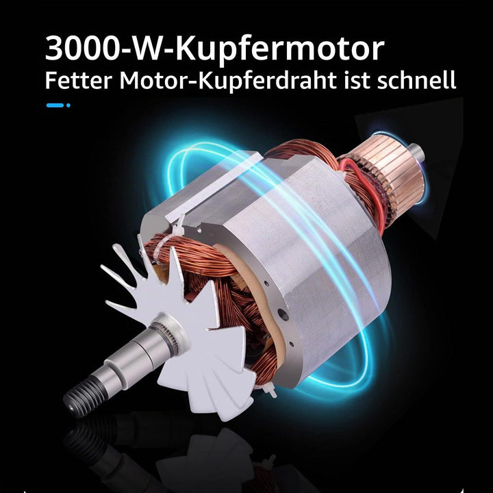 800g Elektrische Getreidemühle, 2400W Schrotmühle Getrocknete, Rostfreier Stahl Maschinenmühle mit Ü
