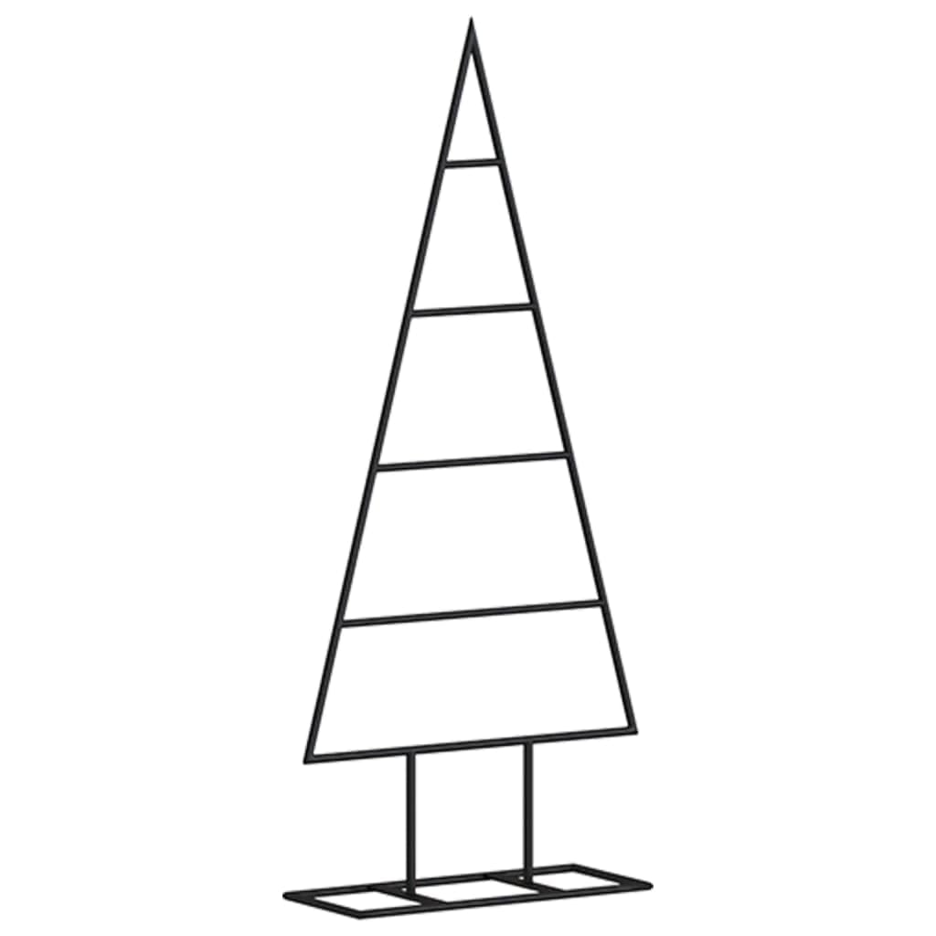 vidaXL Metall Weihnachtsbaum für Dekorationen, Christbaum mit Ständer, Platzsparend DIY Dekoration,