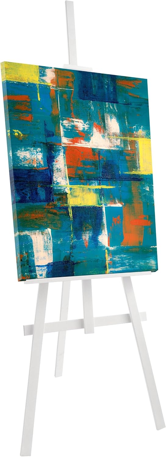 Staffelei PICASSO aus Buchenholz, weiss