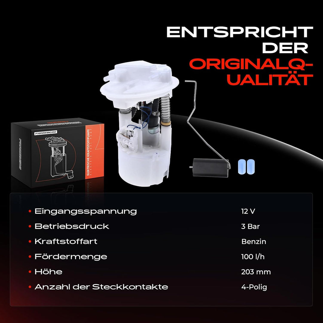 Kraftstoffpumpe Benzinpumpe für Clio II BB_, CB_ 1.2L 1.4L 1.6L 2.0L Benzin 1998-2007 250607248R