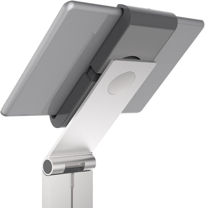 Durable Tablet Bodenständer (für Tablets 7-13 Zoll, 360° drehbar mit Diebstahlsicherung) silber/anth