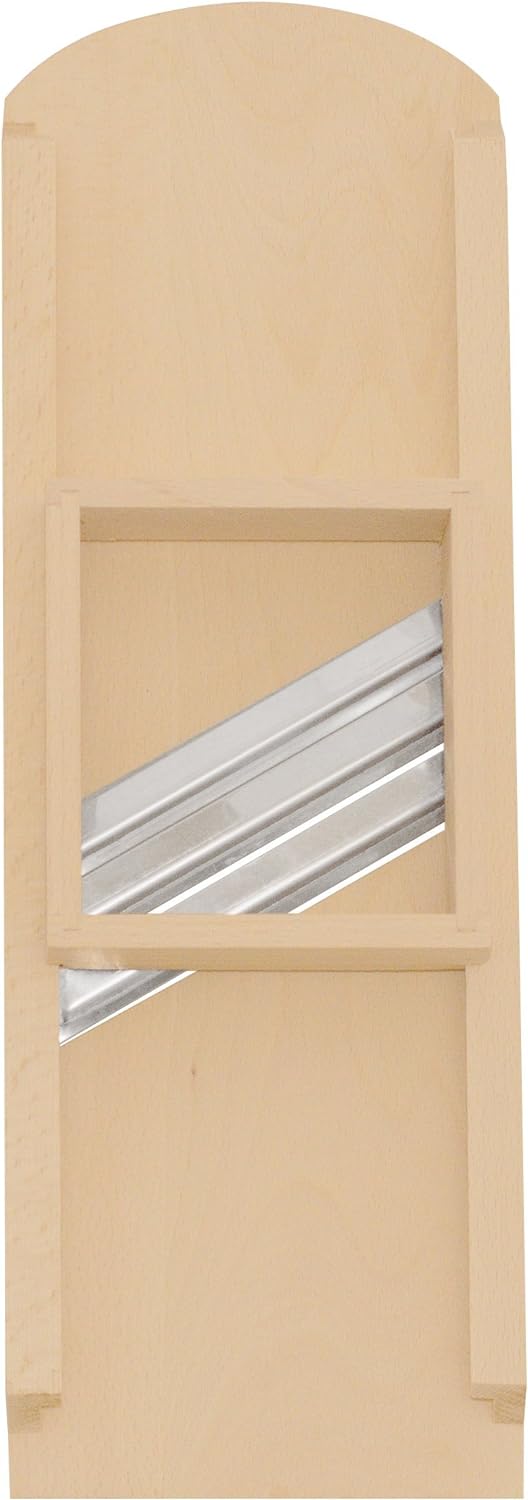 K&K Krauthobel / Krautschneider mittel, 60 x 24 cm, aus hochwertigem Pappelholz Typ Classic