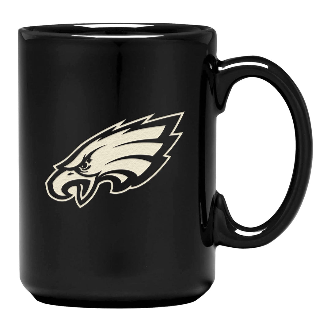 Philadelphia Eagles NFL Tasse Becher Mug ** Lasergravur ** besonders hochwertig 450 ml