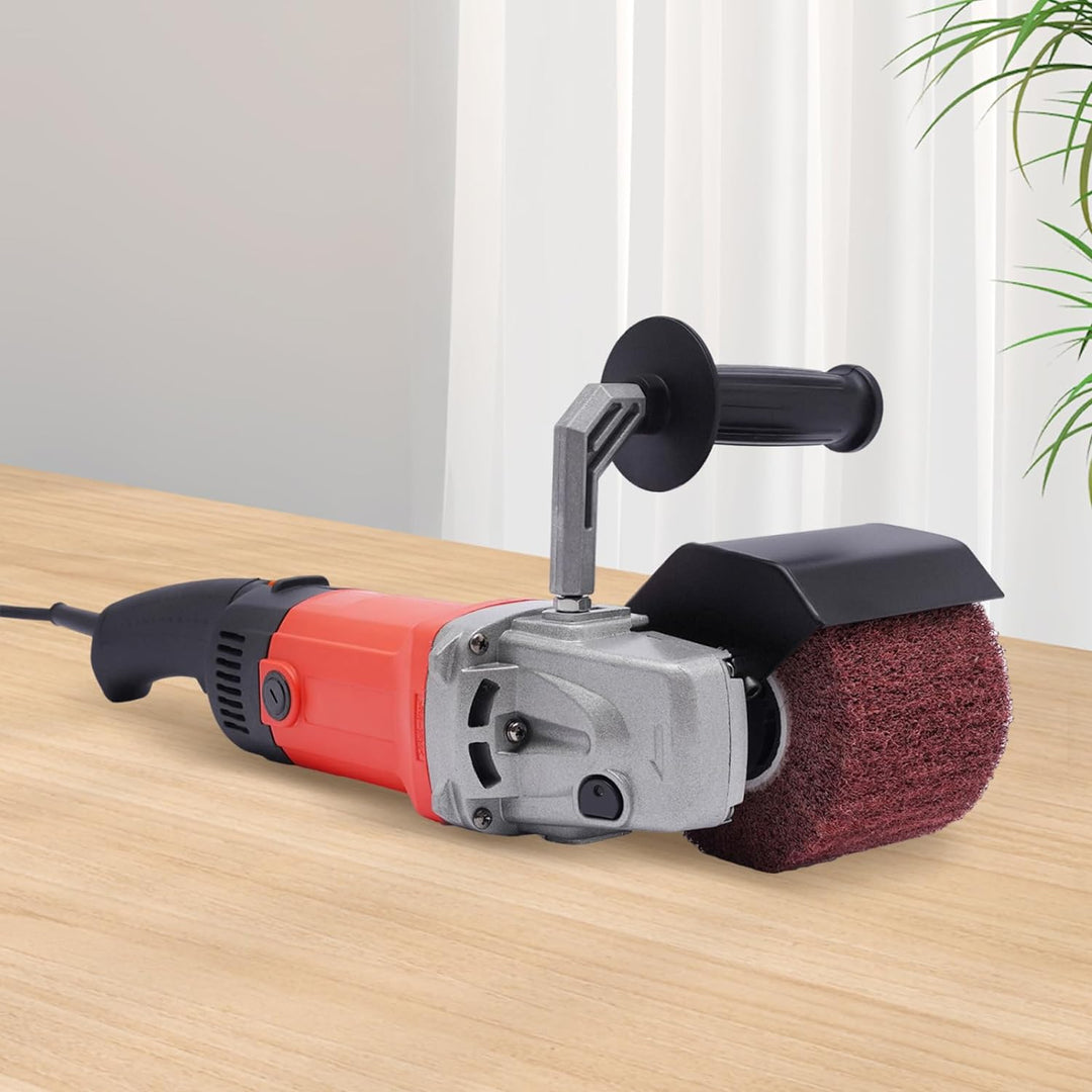 Satiniermaschine 220V | Schleifmaschine Polieren | Walzenschleif | 1400W | Rostfrei | Ergonomische Z