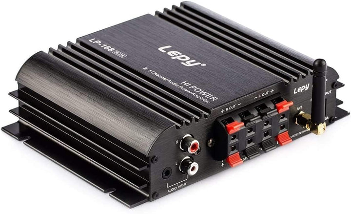 Lepy LP-168 Plus Bluetooth 2.1 Kanal IR 2 x 45W 1 x 68W HiFi Digital Stereo Bass Audio USB MP3 MP4 D