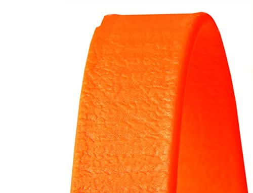 MJH® Beta Biothane® Schleppleine mit Handschlaufe 5m lang & 9mm breit in verschiedenen Farben (orang