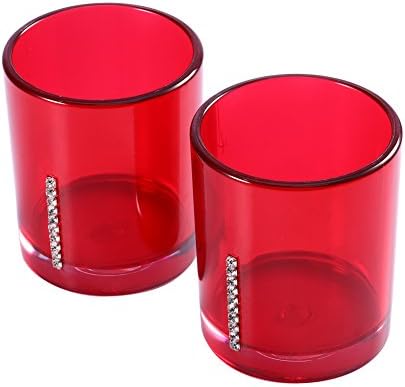 Badezimmer-Zubehör-Sets, 5tlg Badset mit Emulsionflasche, Zahnbürstenhalter, Seifenschale und 2 Gurg