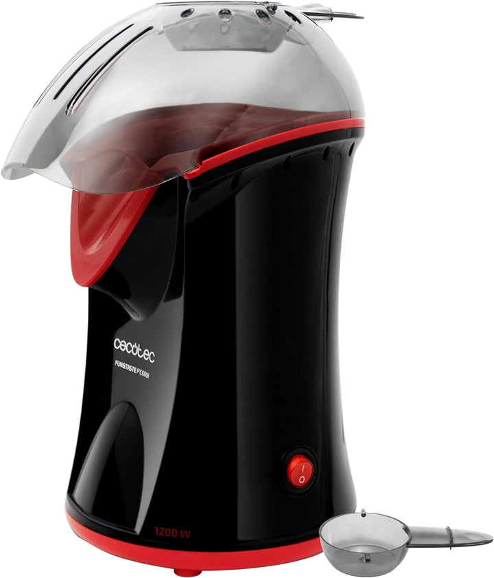Cecotec Popcorn-Maschine mit Konvektion Fun&Taste Pop Corn. Popcorn-Maschine mit 1200W, abnehmbarem