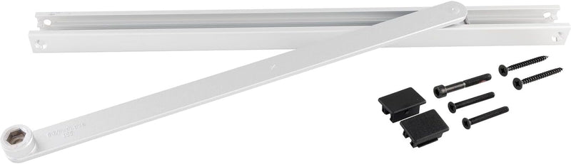 GEZE 29404 Gleitsch.BG f.TS 5000 L weiss 9016 mech, Weiss (Ral 9016), Weiss (Ral 9016)