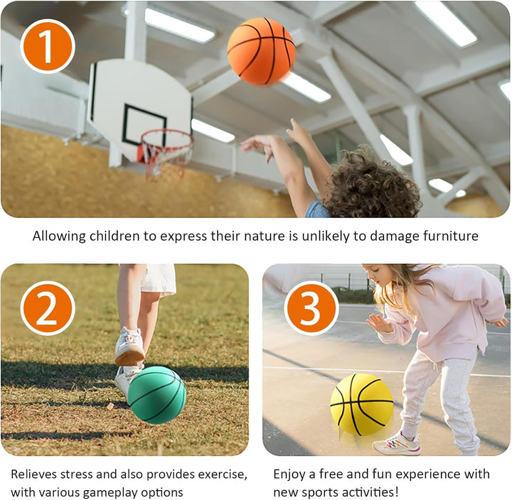 Silent Basketball, Lautlose Basketball, Schaumstoffball Für Das Training im Raum, Lightweight Traini