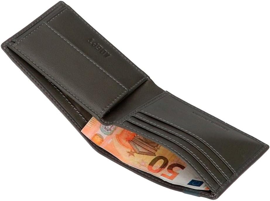 joumma Bags,s.l. Adept MAX Vertical Wallet with Einfache Geldbörse Anthrazit, Einfache Geldbörse Ant