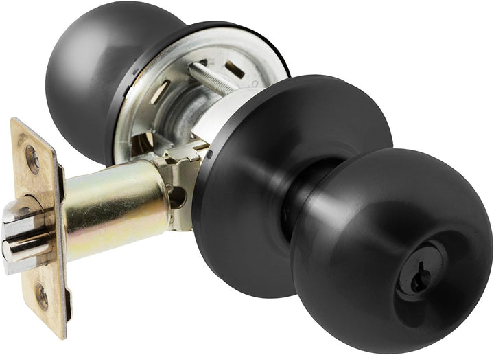 Tesa Assa Abloy Kugelknauf Set für Türen schwarz Funktion 00 3900U0NE Ball Schwarz / Weiss Función 0