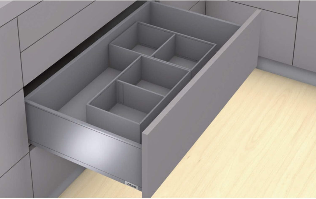 BLUM AMBIA-LINE Frontauszugsrahmen, ab NL400mm, Stahl oriongrau