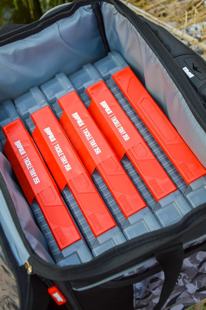 Rapala Unisex-Adult Box für Angeln 1, 35,6 x 22,7 x 4,8 cm, Schwarz