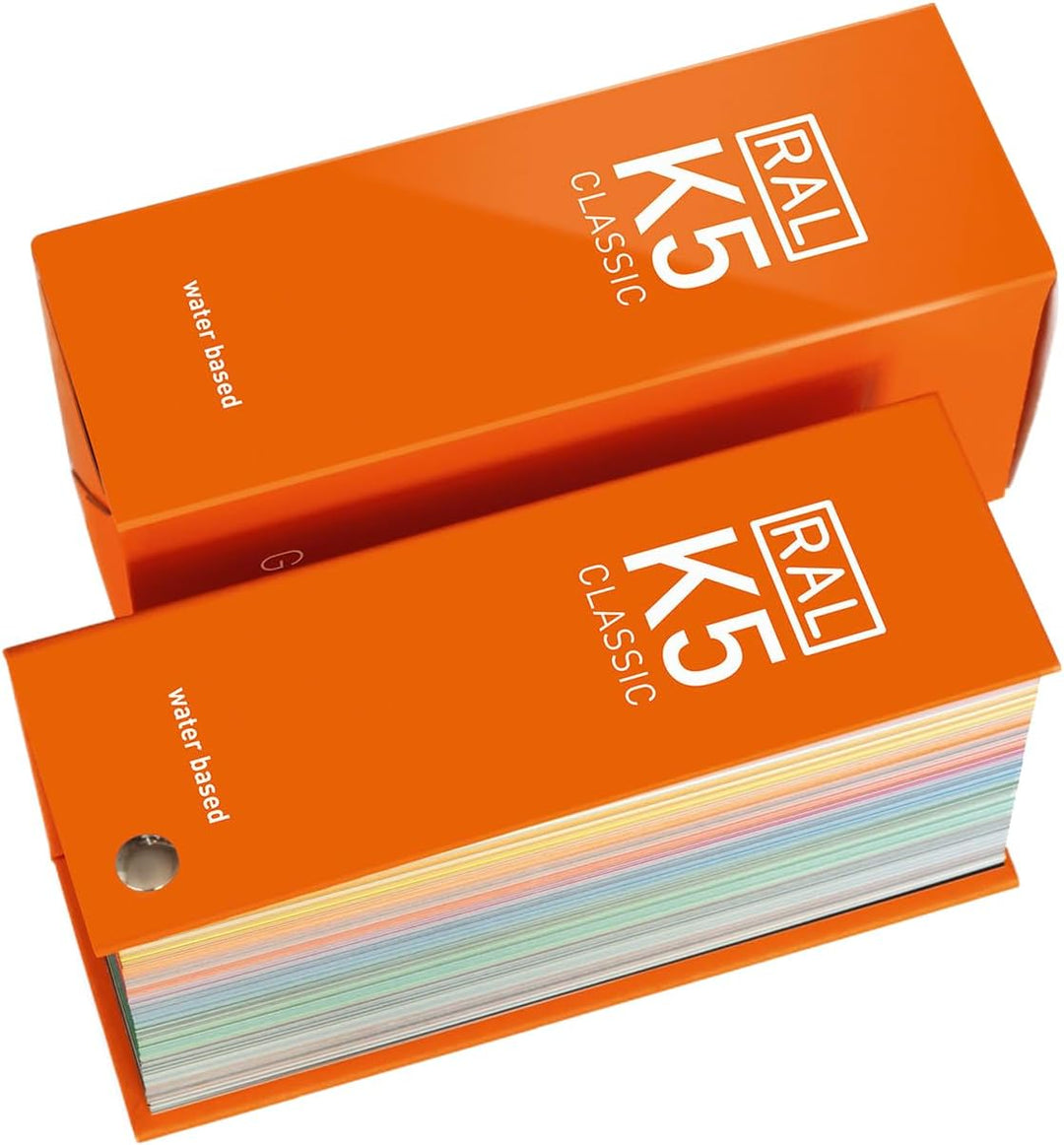 RAL K5 Farbfächer, 215 ganzseitige Farbmuster, glänzend, 8